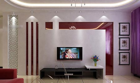 家居裝修中的電視背景墻，回憶與溫馨的交融